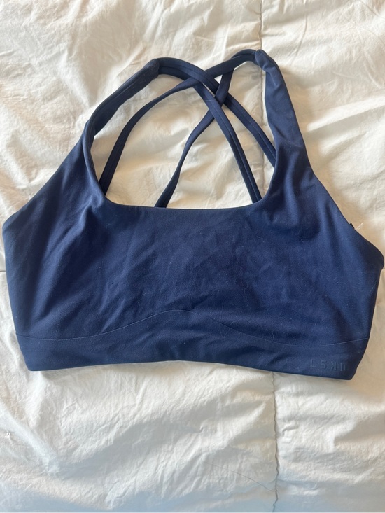 Lskd Other - Crossback Sports Bra in Deep Navy